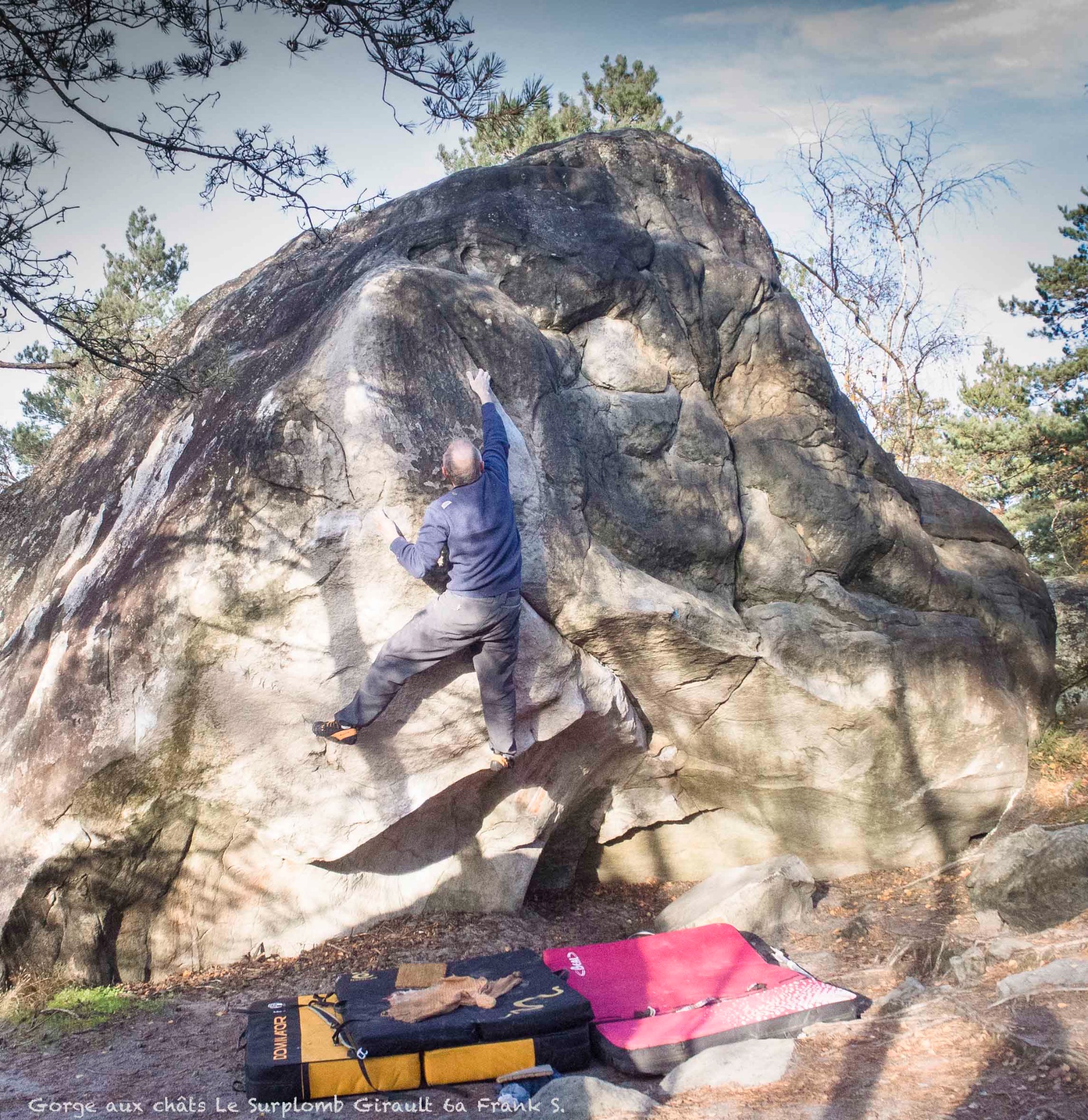 Le surplomb Girault 6a